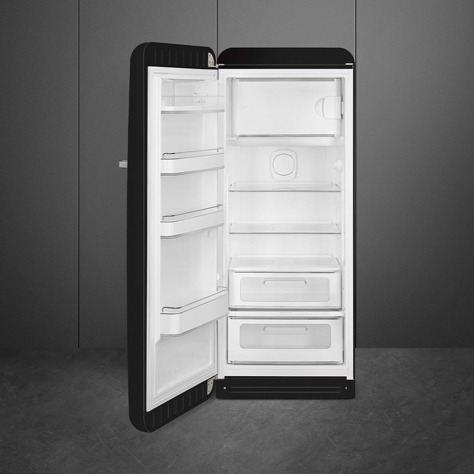 Smeg FAB28LBL6 monoporta Libera installazione 270 L Nero Made in Italy