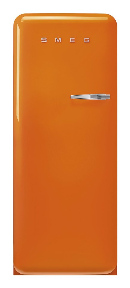Smeg FAB28LOR6 monoporta Libera installazione 270 L Arancione Made in Italy