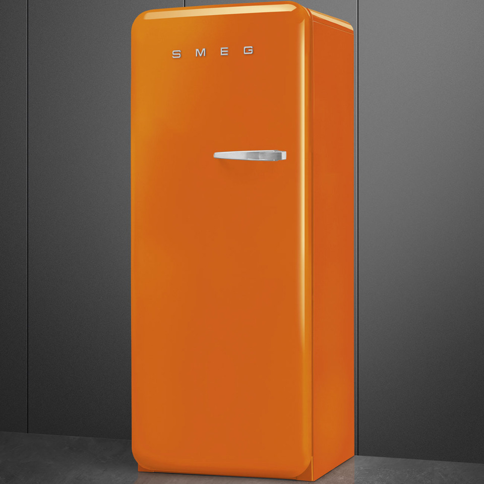 Smeg FAB28LOR6 monoporta Libera installazione 270 L Arancione Made in Italy