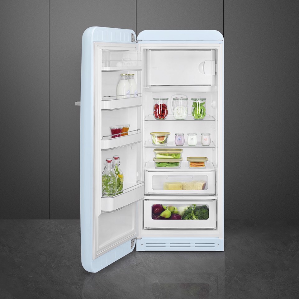 Smeg FAB28LPB6 monoporta Libera installazione 270 L Blu Made in Italy