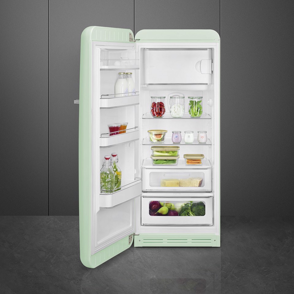 Smeg FAB28LPG6 monoporta Libera installazione 270 L Verde Made in Italy