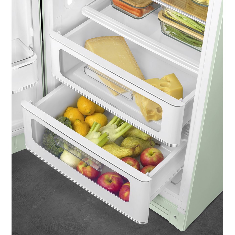 Smeg FAB28LPG6 monoporta Libera installazione 270 L Verde Made in Italy