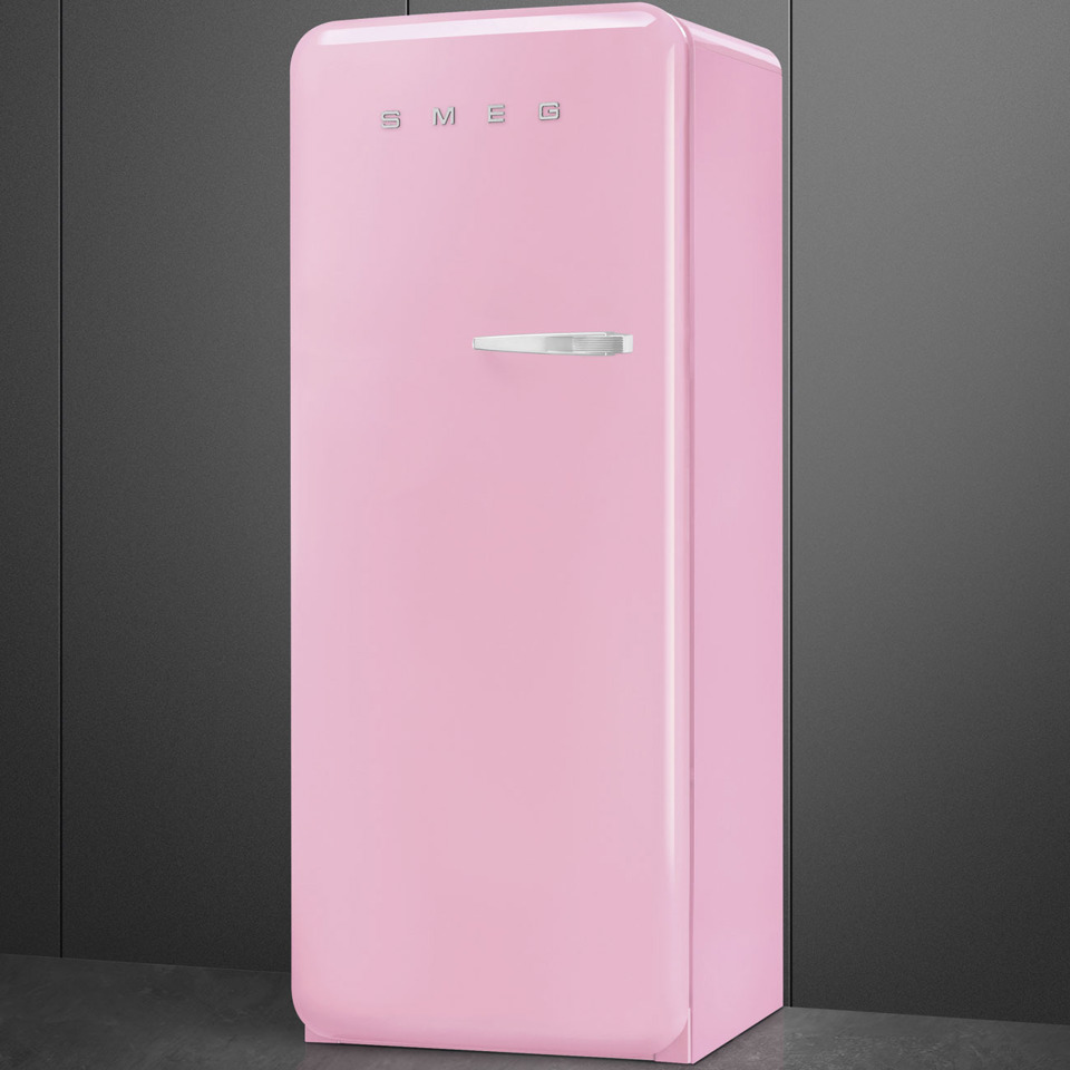 Smeg FAB28LPK6 monoporta Libera installazione 270 L Rosa Made in Italy