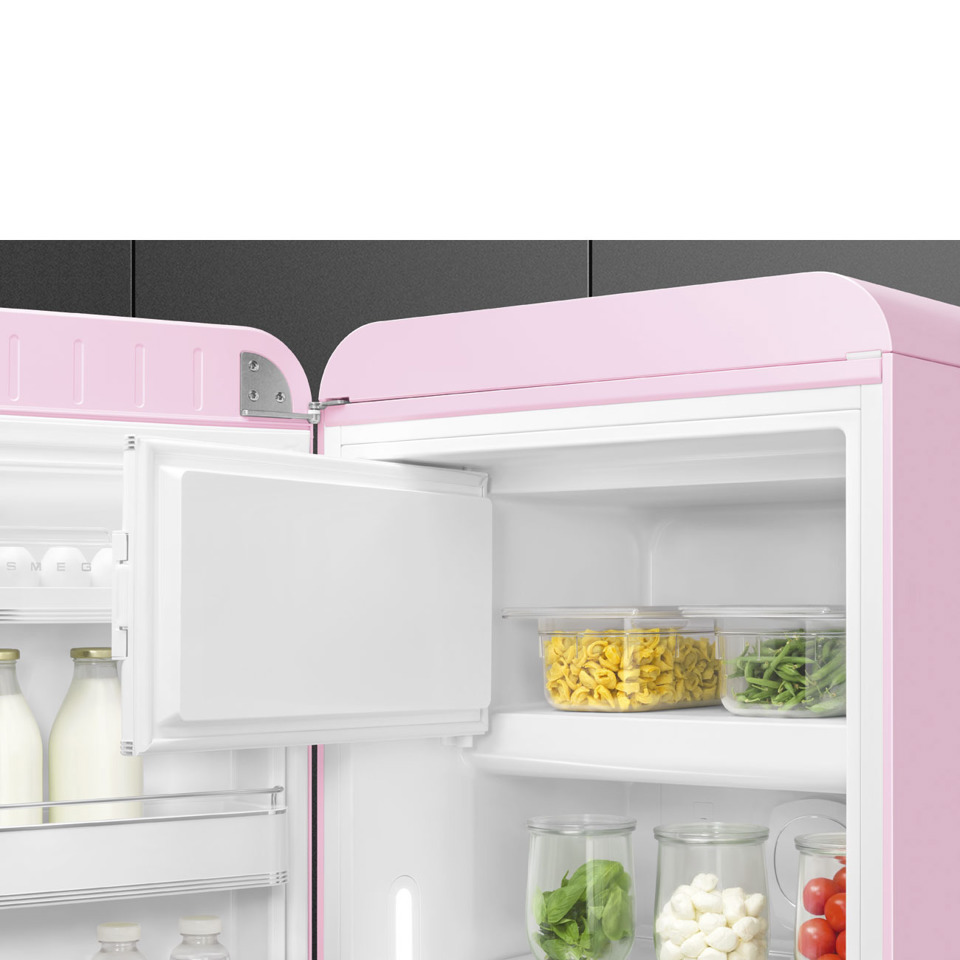 Smeg FAB28LPK6 monoporta Libera installazione 270 L Rosa Made in Italy