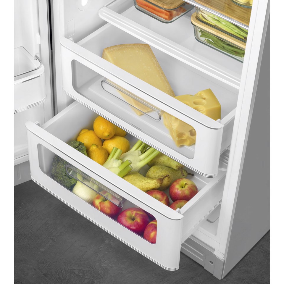 Smeg FAB28LSV6 monoporta Libera installazione 270 L Argento Made in Italy