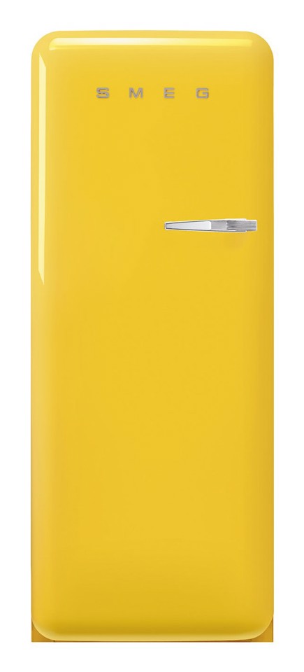 Smeg FAB28LYW6 monoporta Libera installazione 270 L Giallo Made in Italy