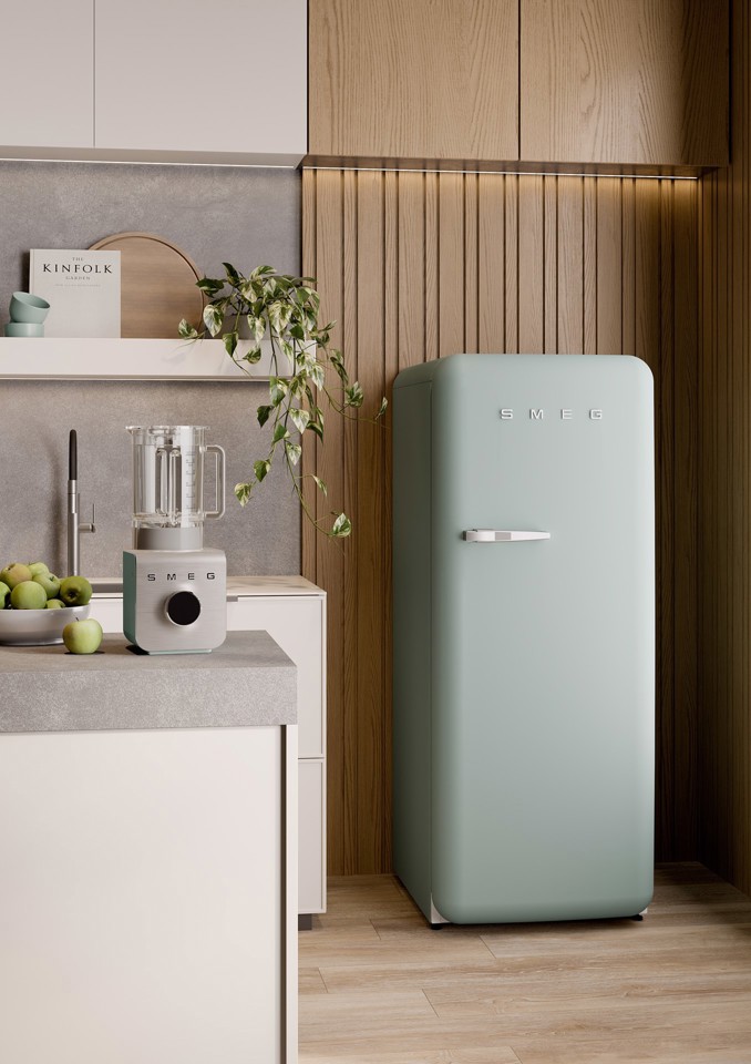 Smeg FAB28RDSA6 frigorifero Libera installazione 244 L D Verde