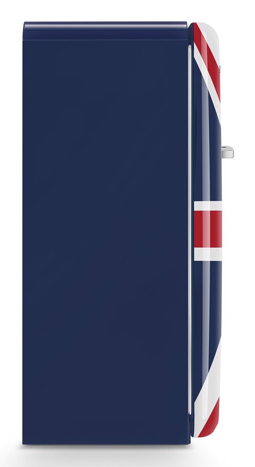 Smeg FAB28RDUJ6 monoporta Libera installazione 270 L Blu, Bianco, Rosso