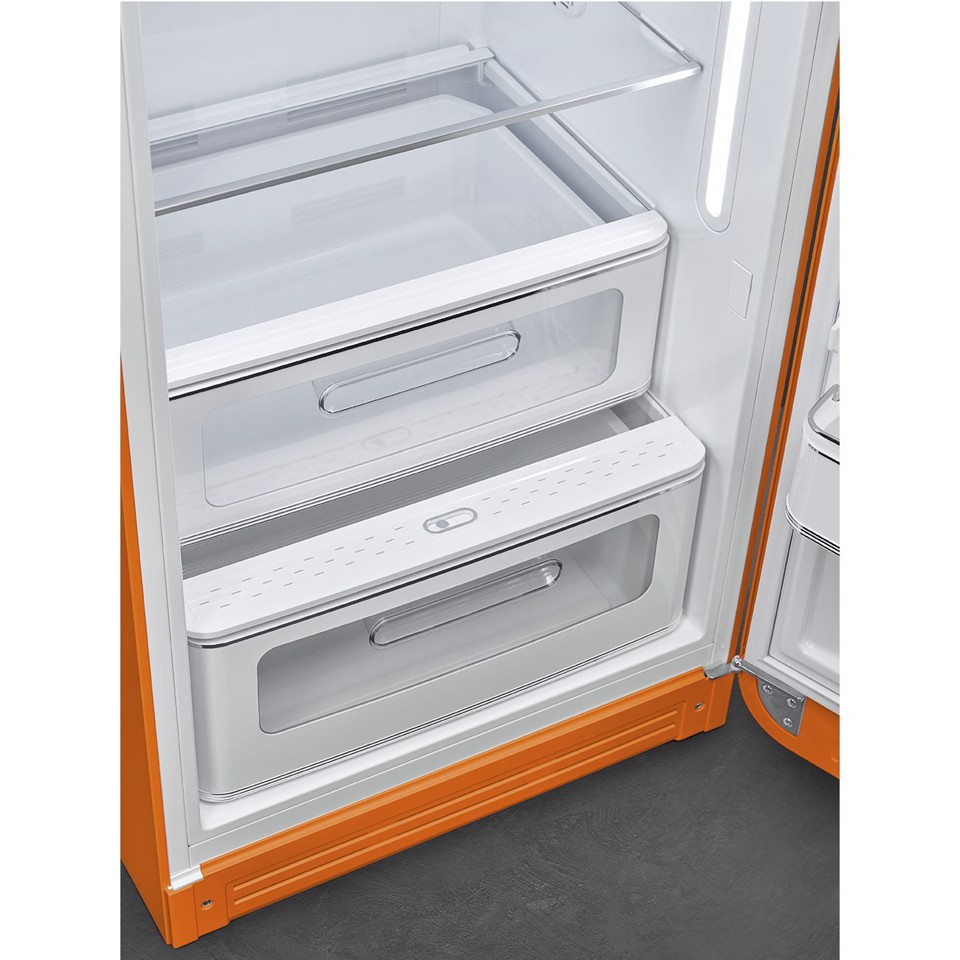 Smeg FAB28ROR6 monoporta Libera installazione 270 L Arancione Made in Italy