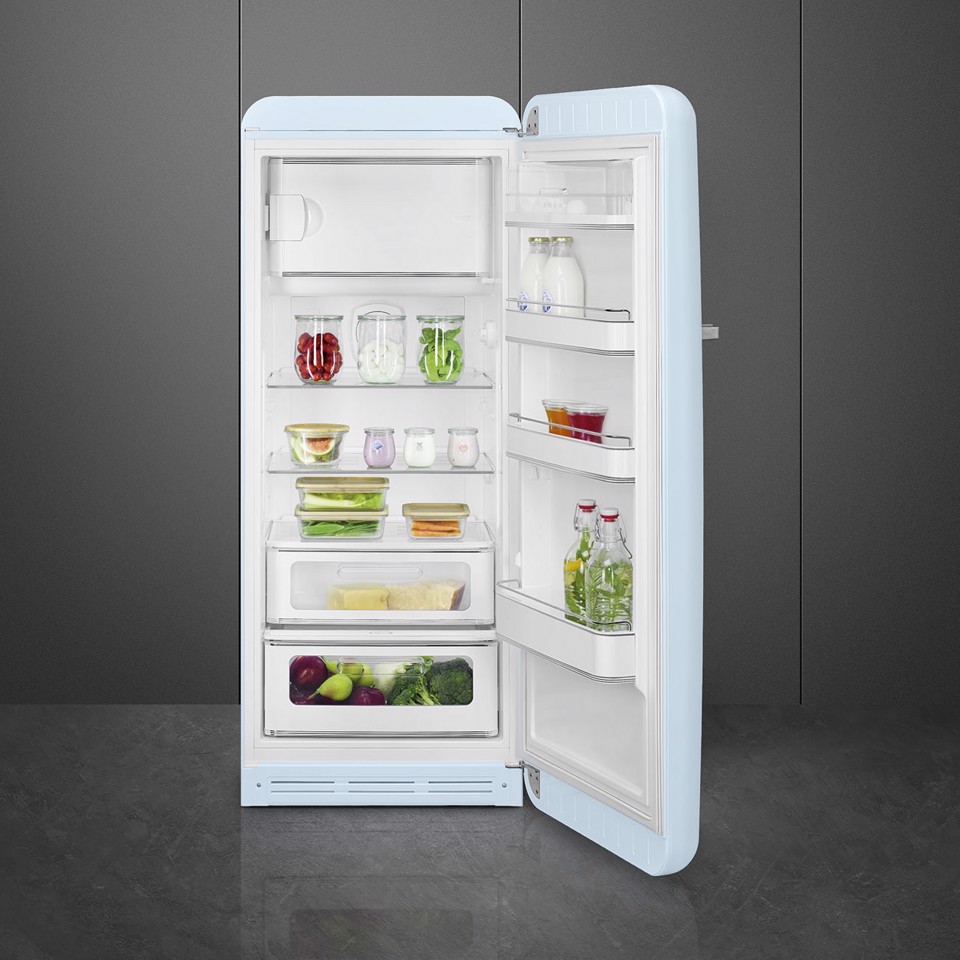 Smeg FAB28RPB6 monoporta Libera installazione 270 L Blu Made in Italy