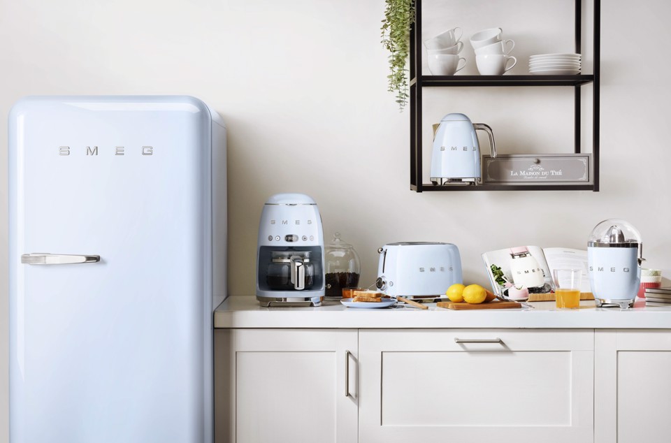 Smeg FAB28RPB6 monoporta Libera installazione 270 L Blu Made in Italy