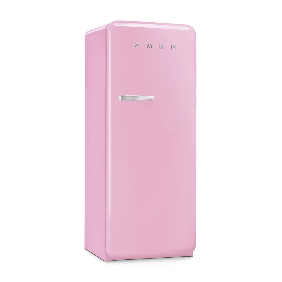 Smeg FAB28RPK6 monoporta Libera installazione 270 L Rosa Made in Italy