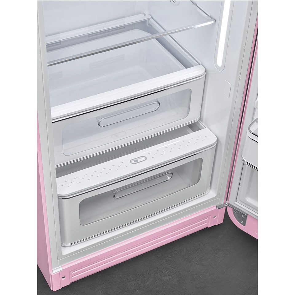 Smeg FAB28RPK6 monoporta Libera installazione 270 L Rosa Made in Italy
