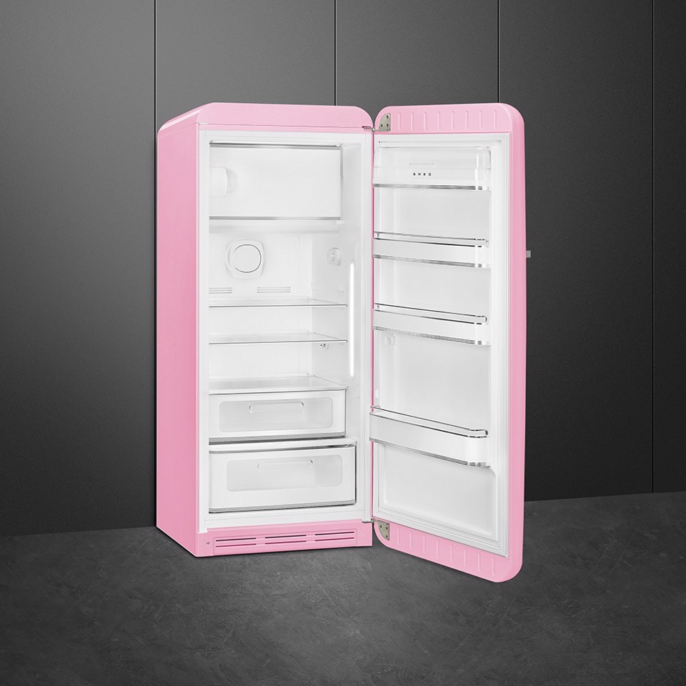 Smeg FAB28RPK6 monoporta Libera installazione 270 L Rosa Made in Italy