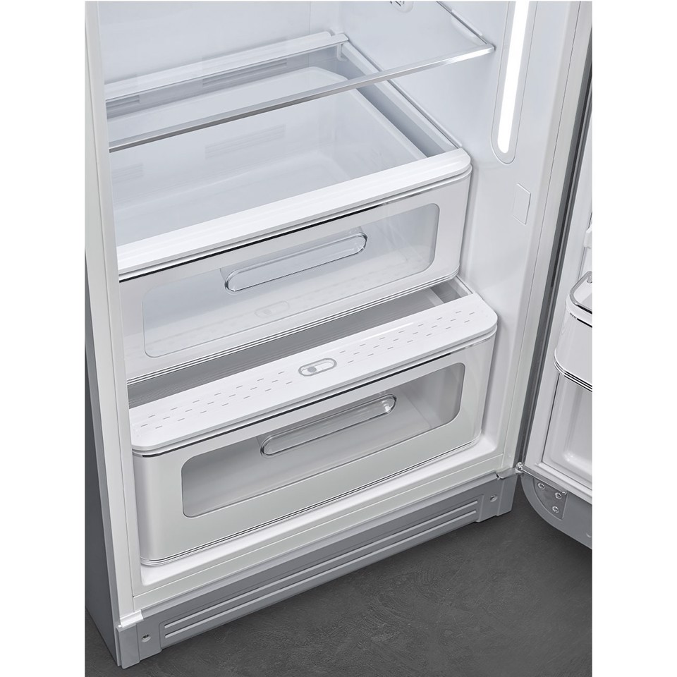 Smeg FAB28RSV6 monoporta Libera installazione 270 L Argento Made in Italy