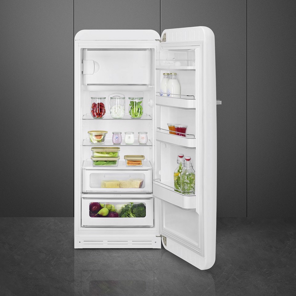 Smeg FAB28RWH6 monoporta Libera installazione 270 L Bianco Made in Italy