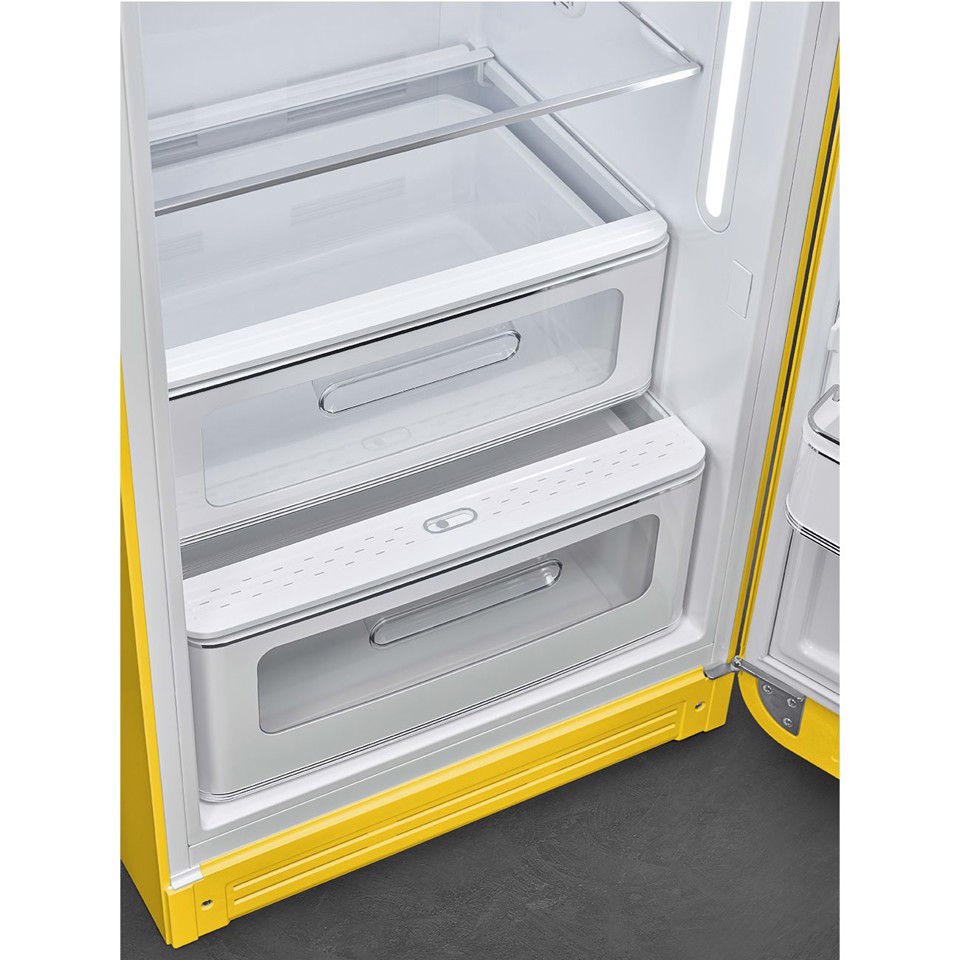 Smeg FAB28RYW5 frigorifero monoporta colore Giallo Libera installazione 270 L D 