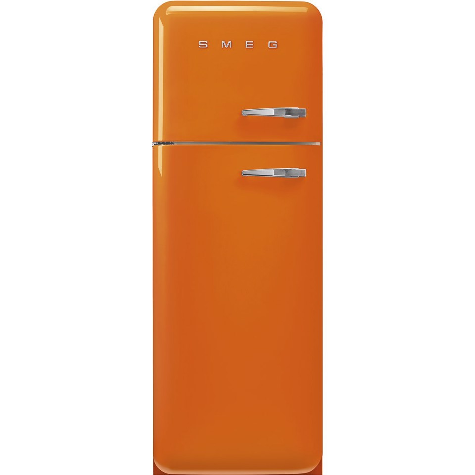 Smeg FAB30LOR6 frigorifero con congelatore Libera installazione 294 L Arancione Made in Italy