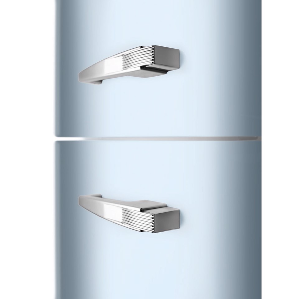 Smeg FAB30LPB6 frigorifero con congelatore Libera installazione 294 L Blu Made in Italy