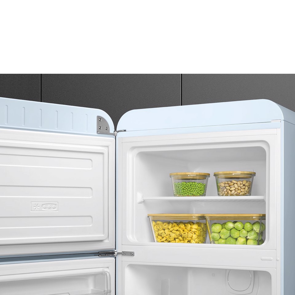Smeg FAB30LPB6 frigorifero con congelatore Libera installazione 294 L Blu Made in Italy