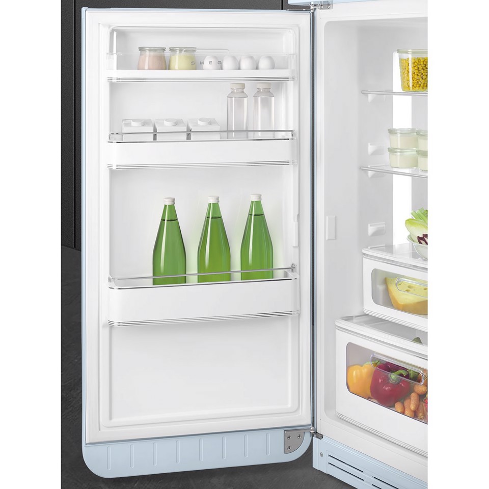 Smeg FAB30LPB6 frigorifero con congelatore Libera installazione 294 L Blu Made in Italy