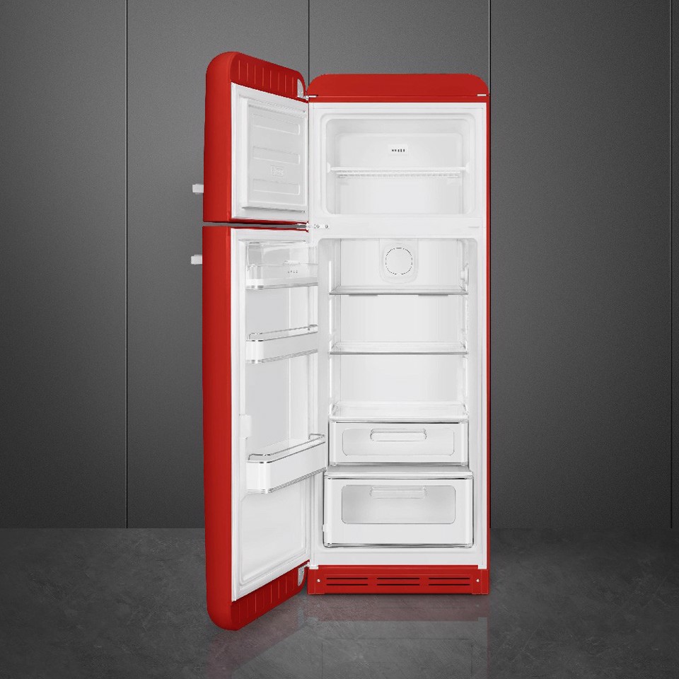 Smeg FAB30LRD6 frigorifero con congelatore Libera installazione 294 L Rosso Made in Italy