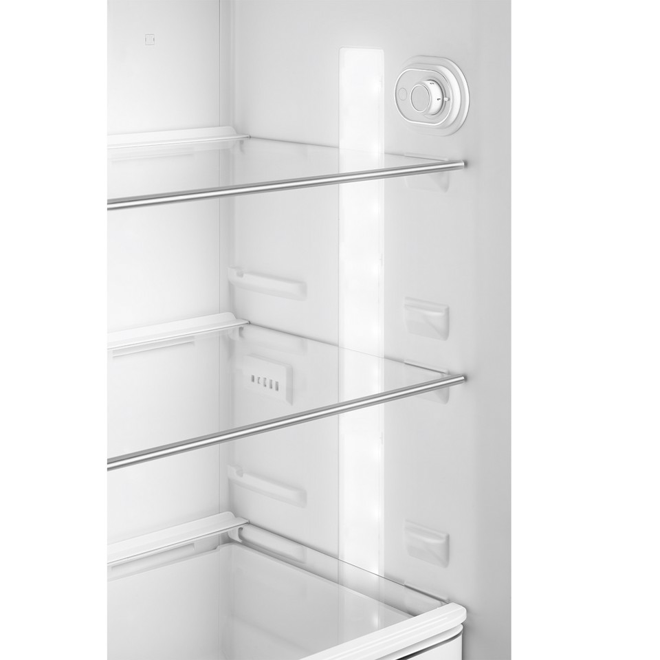 Smeg FAB30LSV6 frigorifero con congelatore Libera installazione 294 L Argento Made in Italy