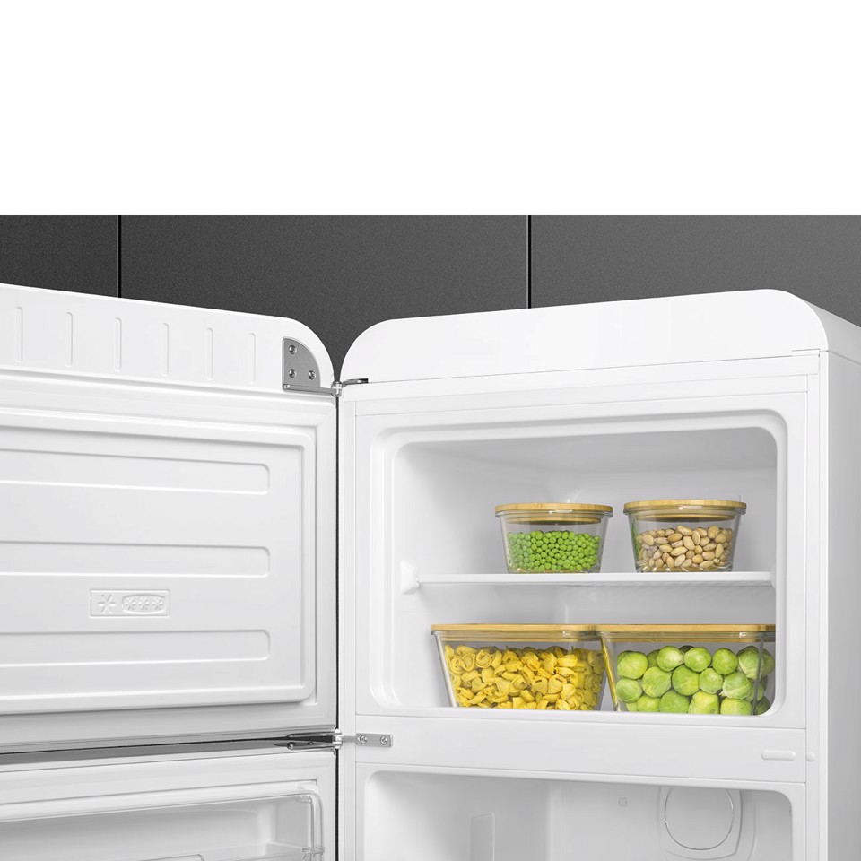 Smeg FAB30LWH6 frigorifero con congelatore Libera installazione 294 L Bianco Made in Italy