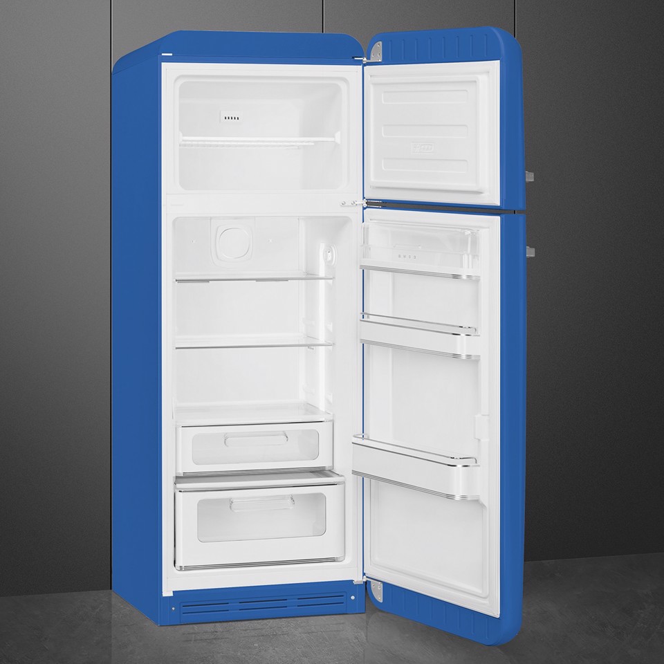 Smeg FAB30RBE6 frigorifero con congelatore Libera installazione 294 L Blu Made in Italy