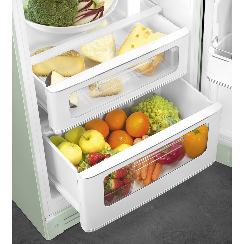 Smeg FAB30RPG6 frigorifero colore Verde con congelatore Libera installazione 294L C