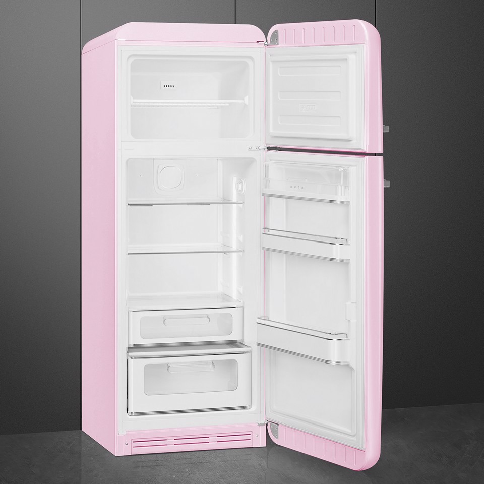 Smeg FAB30RPK6 frigorifero con congelatore Libera installazione 294 L Rosa Made in Italy