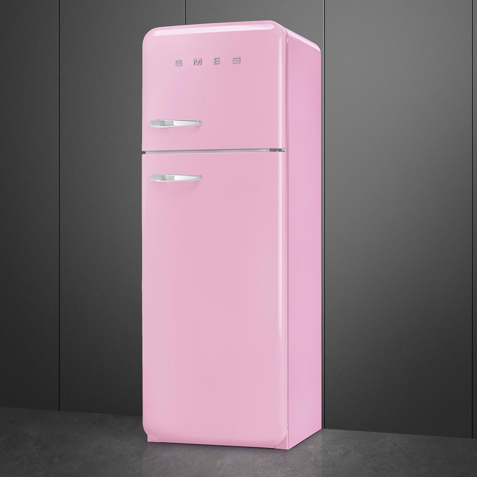 Smeg FAB30RPK6 frigorifero con congelatore Libera installazione 294 L Rosa Made in Italy