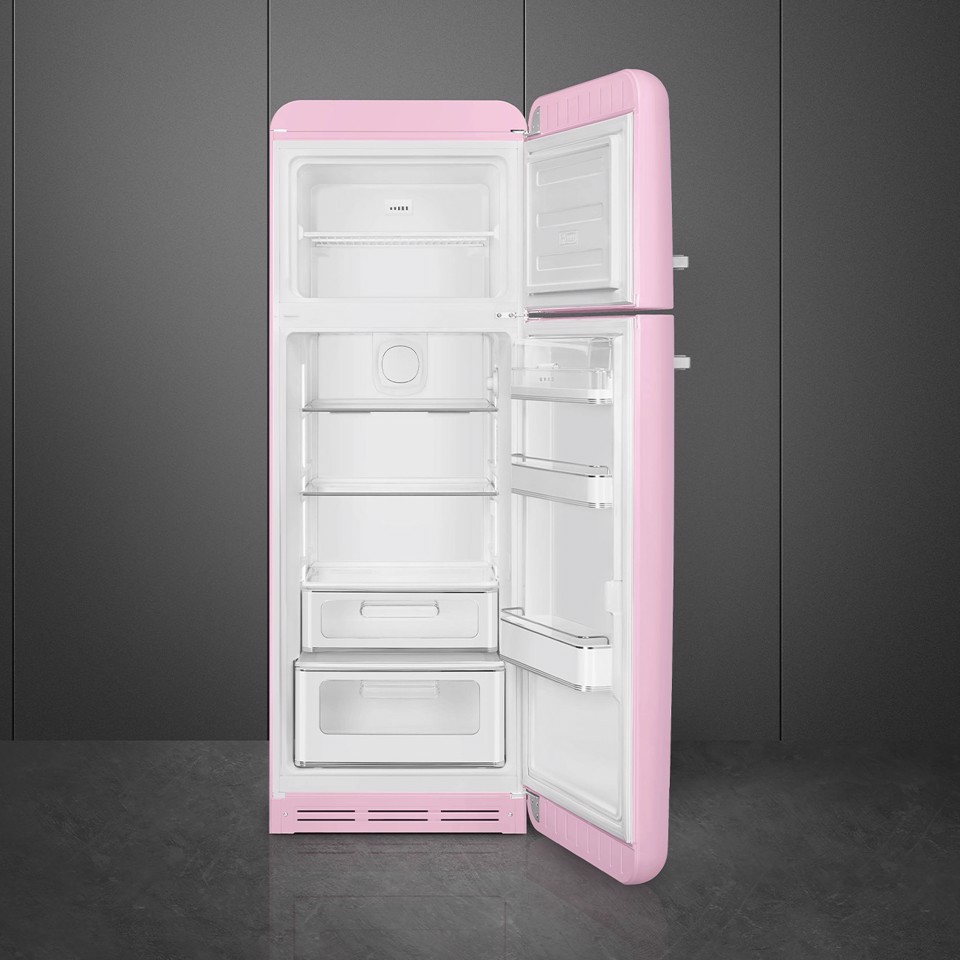 Smeg FAB30RPK6 frigorifero con congelatore Libera installazione 294 L Rosa Made in Italy