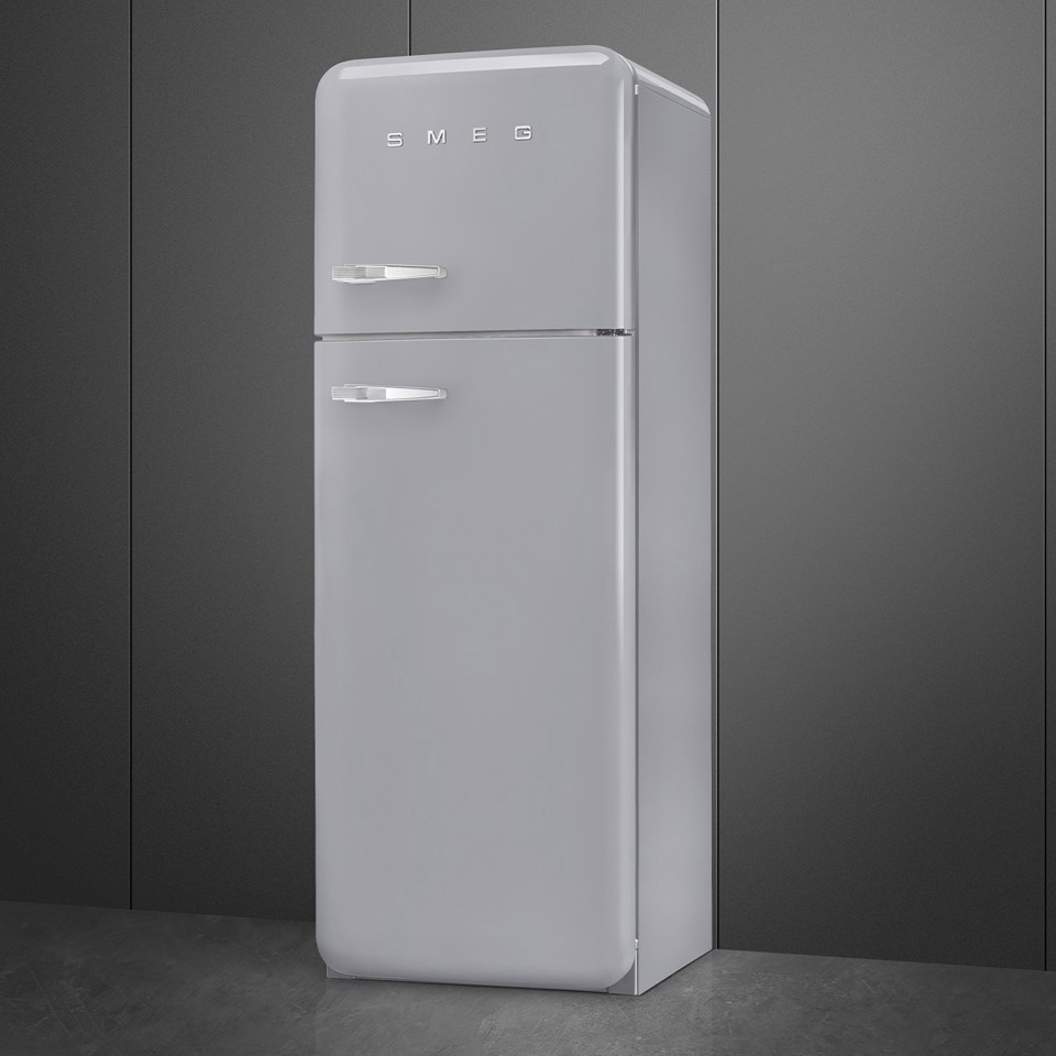 Smeg FAB30RSV6 frigorifero con congelatore Libera installazione 294 L C Argento