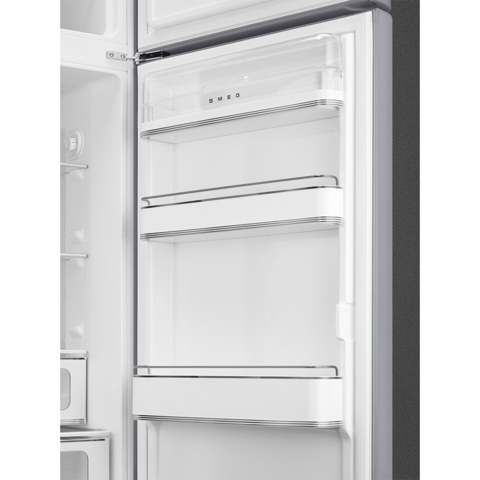 Smeg FAB30RSV6 frigorifero con congelatore Libera installazione 294 L C Argento