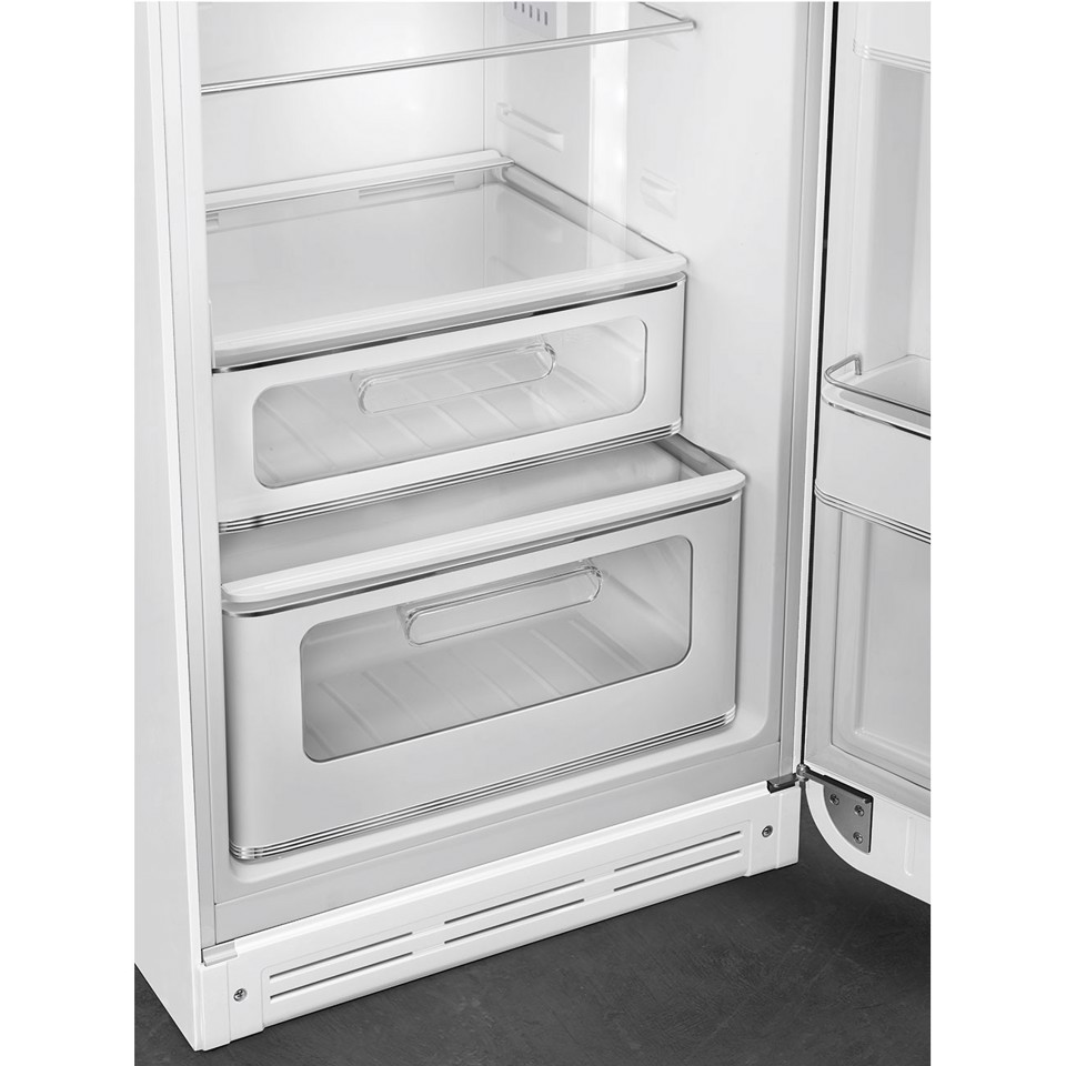 Smeg FAB30RWH6 frigorifero con congelatore Libera installazione 294 L Bianco Made in Italy