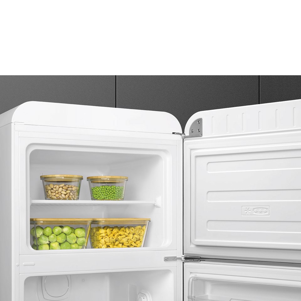 Smeg FAB30RWH6 frigorifero con congelatore Libera installazione 294 L Bianco Made in Italy