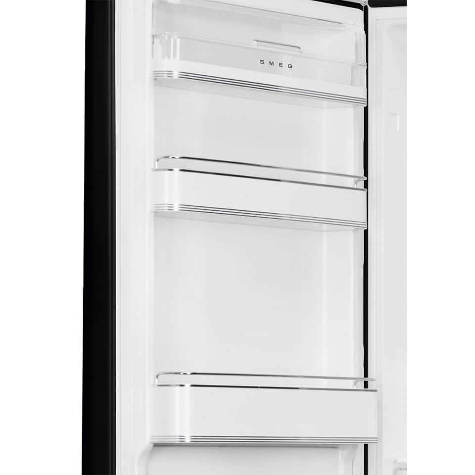 Smeg FAB32LBL6 frigorifero con congelatore Libera installazione 331 L Nero Made in Italy