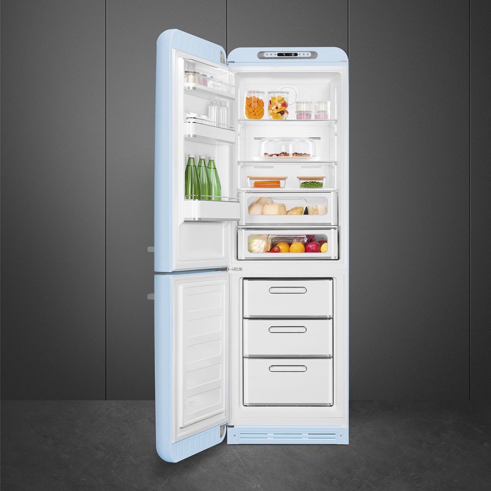 Smeg FAB32LPB6 frigorifero con congelatore Libera installazione 234 L D Blu