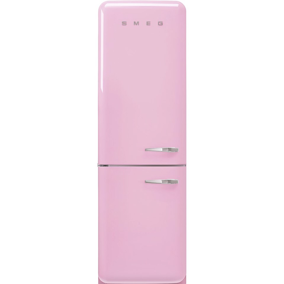 Smeg FAB32LPK6 frigorifero con congelatore Libera installazione 331 L Rosa Made in Italy