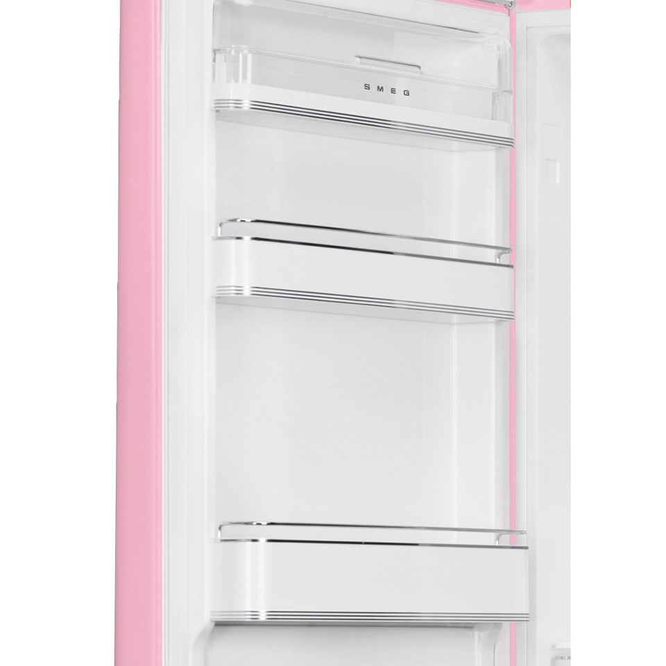 Smeg FAB32LPK6 frigorifero con congelatore Libera installazione 331 L Rosa Made in Italy