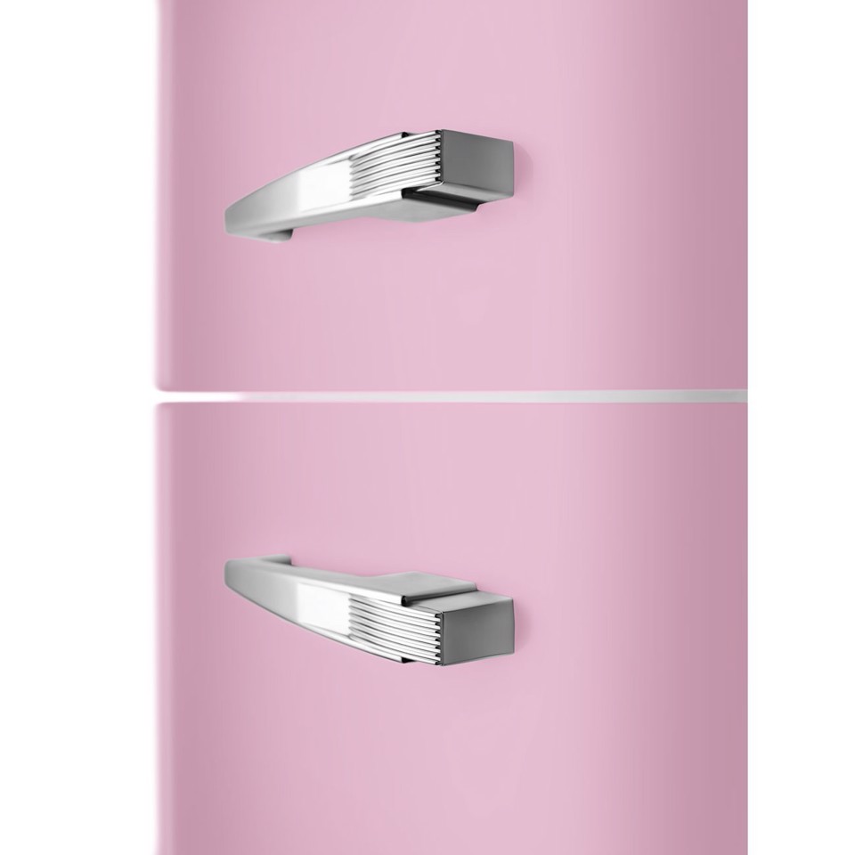 Smeg FAB32LPK6 frigorifero con congelatore Libera installazione 331 L Rosa Made in Italy
