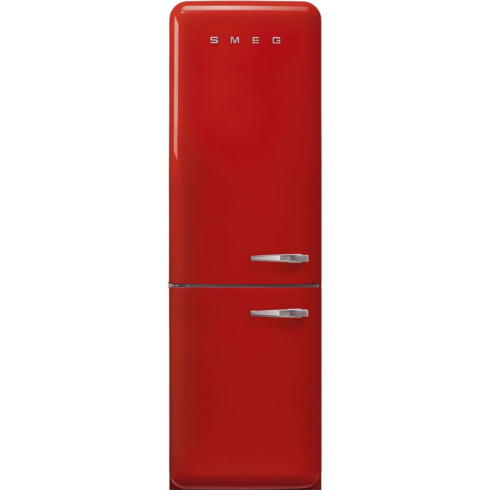 Smeg FAB32LRD6 frigorifero con congelatore Libera installazione 331 L Rosso Made in Italy