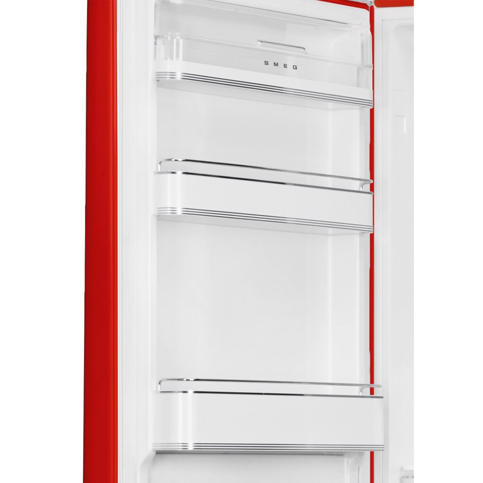 Smeg FAB32LRD6 frigorifero con congelatore Libera installazione 331 L Rosso Made in Italy