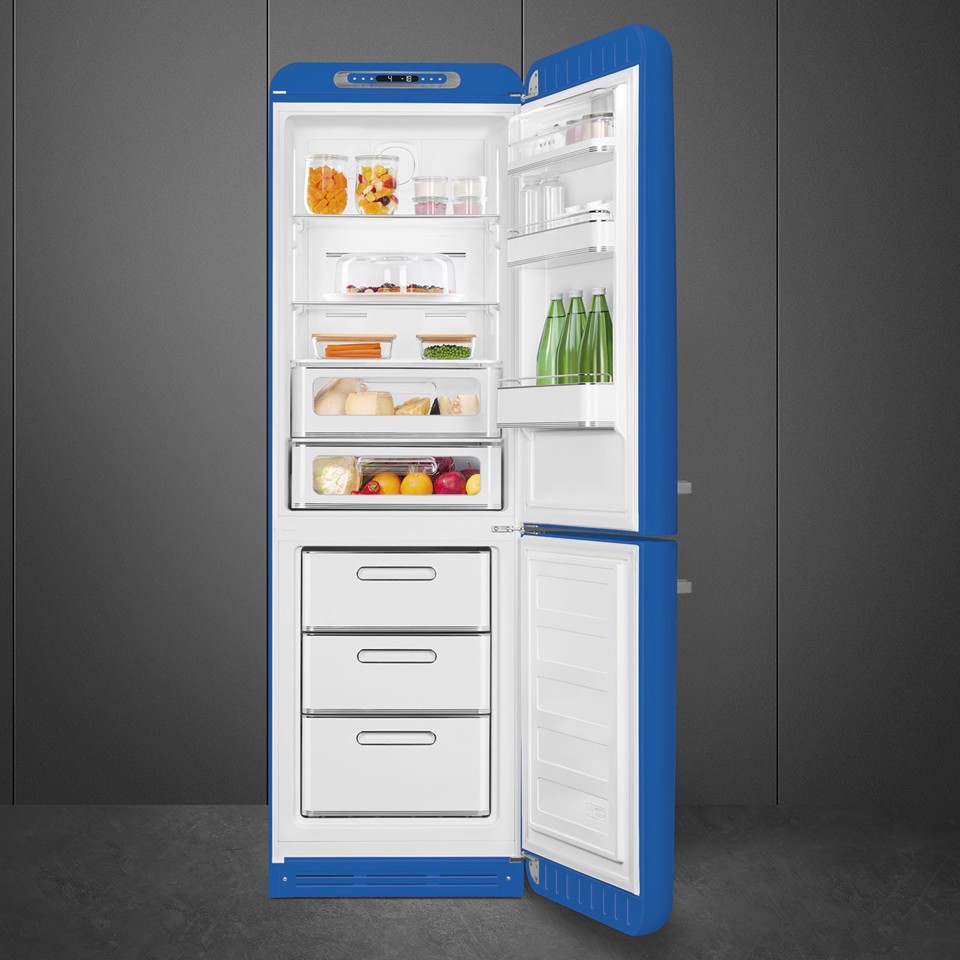 Smeg FAB32RBE6 frigorifero con congelatore Libera installazione 234 L D Blu