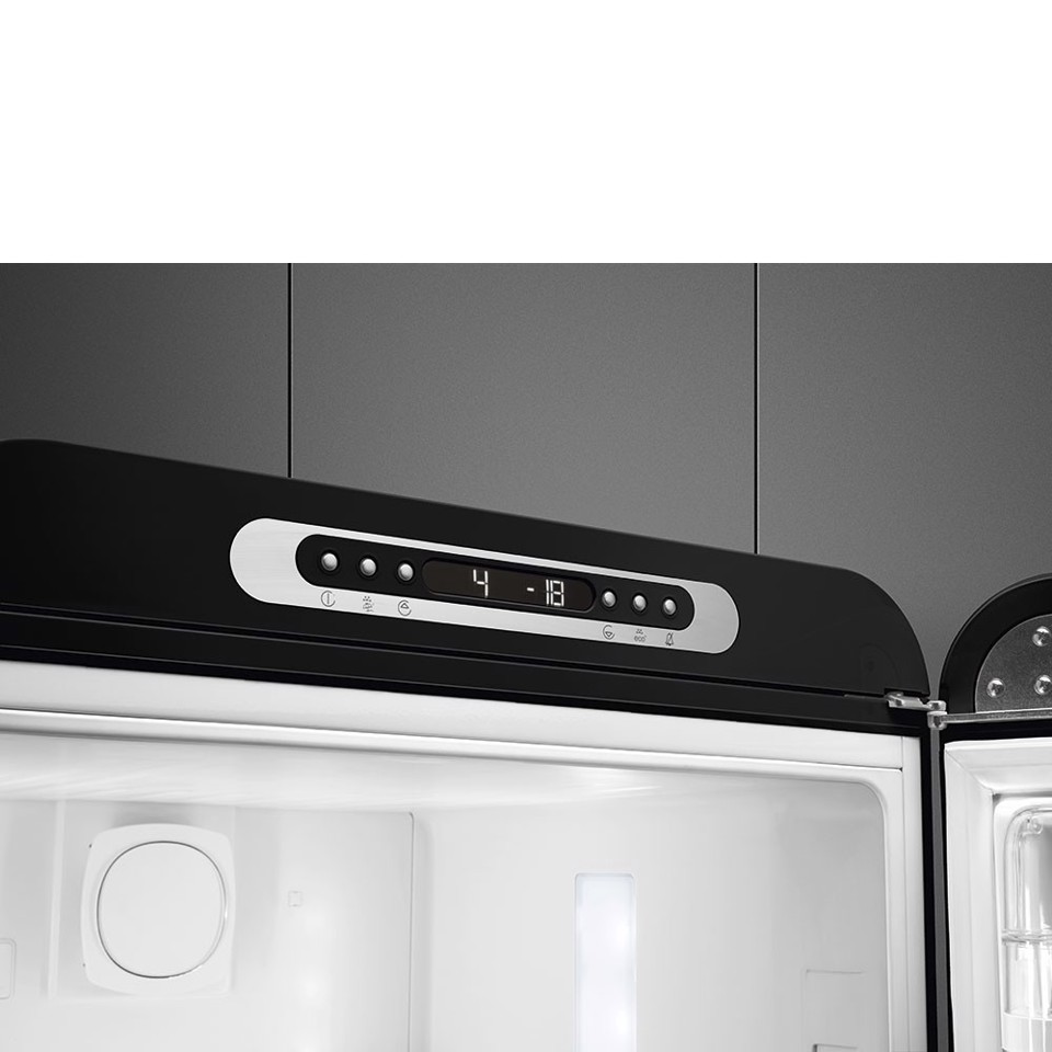 Smeg FAB32RBL6 frigorifero con congelatore Libera installazione 331L C Nero
