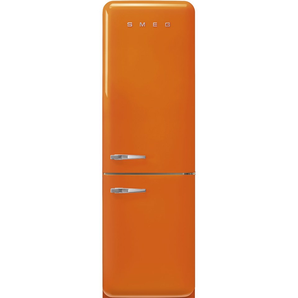 Smeg FAB32ROR6 frigorifero con congelatore Libera installazione 331 L Arancione Made in Italy