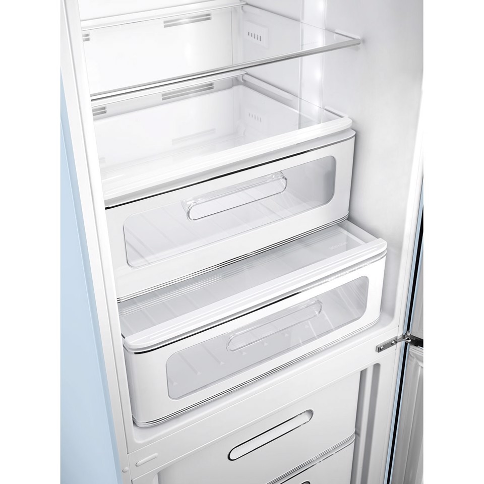 Smeg FAB32RPB6 frigorifero con congelatore Libera installazione 331 L Blu Made in Italy