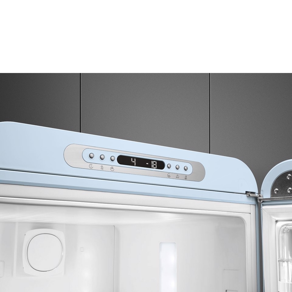 Smeg FAB32RPB6 frigorifero con congelatore Libera installazione 331 L Blu Made in Italy