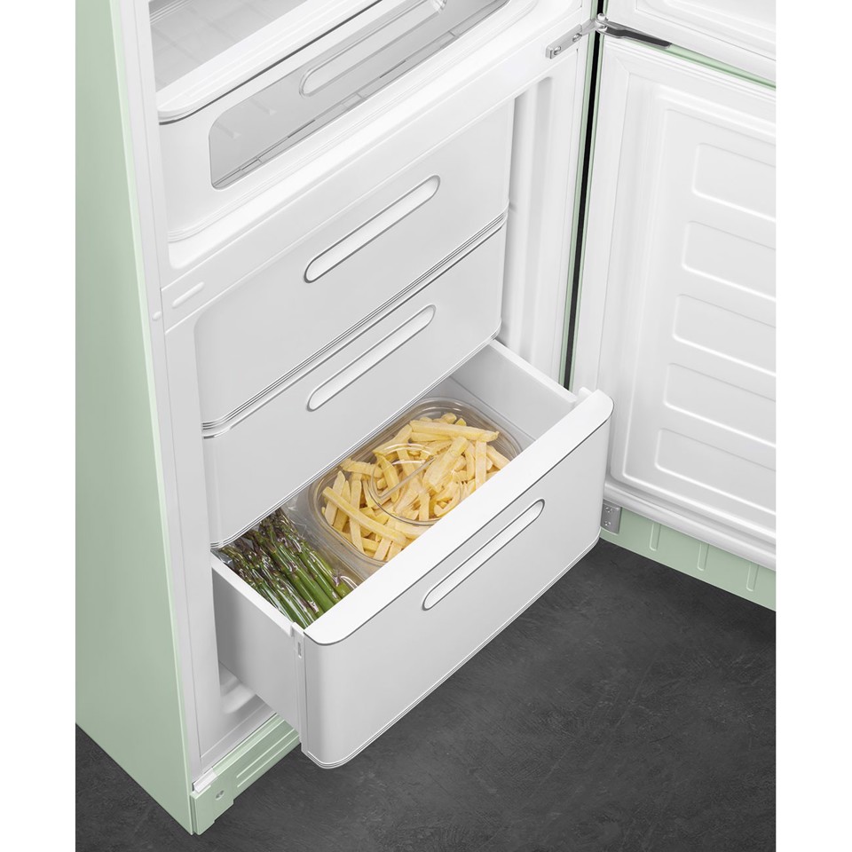 Smeg FAB32RPG6 frigorifero colore Verde con congelatore Libera installazione 331L C